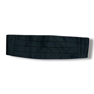 Tuxedo Park Black Satin Cummerbund One Size Adjustable Elastic Formal Wedding